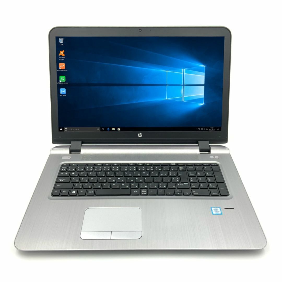 【大画面17.3インチノート】 【スタイリッシュノート】 HP ProBook 470 G3 Notebook PC 第6世代 Core i7 6500U 4GB HDD500GB DVD-ROM Windows10 64bit WPSOffice 17.3インチ フルHD カメラ 無線LAN パソコン ノートパソコン PC Notebook