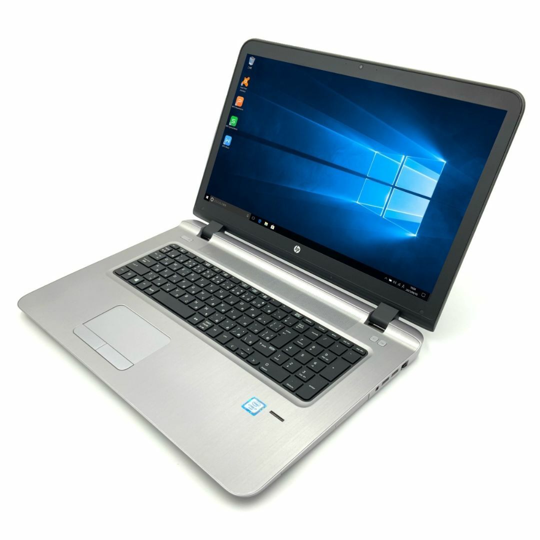 【大画面17.3インチノート】 【スタイリッシュノート】 HP ProBook 470 G3 Notebook PC 第6世代 Core i7 6500U 4GB HDD250GB スーパーマルチ Windows10 64bit WPSOffice 17.3インチ フルHD カメラ 無線LAN パソコン ノートパソコン PC Notebook 1