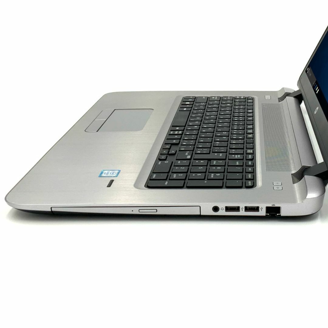 【大画面17.3インチノート】 【スタイリッシュノート】 HP ProBook 470 G3 Notebook PC 第6世代 Core i7 6500U 4GB HDD250GB スーパーマルチ Windows10 64bit WPSOffice 17.3インチ フルHD カメラ 無線LAN パソコン ノートパソコン PC Notebook 5