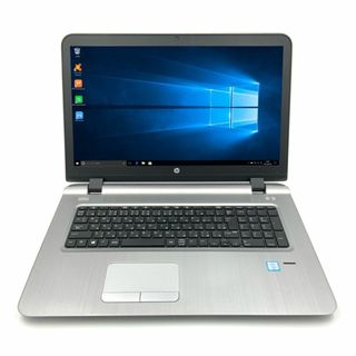 【大画面17.3インチノート】 【スタイリッシュノート】 HP ProBook 470 G3 Notebook PC 第6世代 Core i7 6500U 4GB 新品SSD960GB スーパーマルチ Windows10 64bit WPSOffice 17.3インチ フルHD カメラ 無線LAN 中古パソコン ノートパソコン PC Notebook 【中古】(ノートPC)