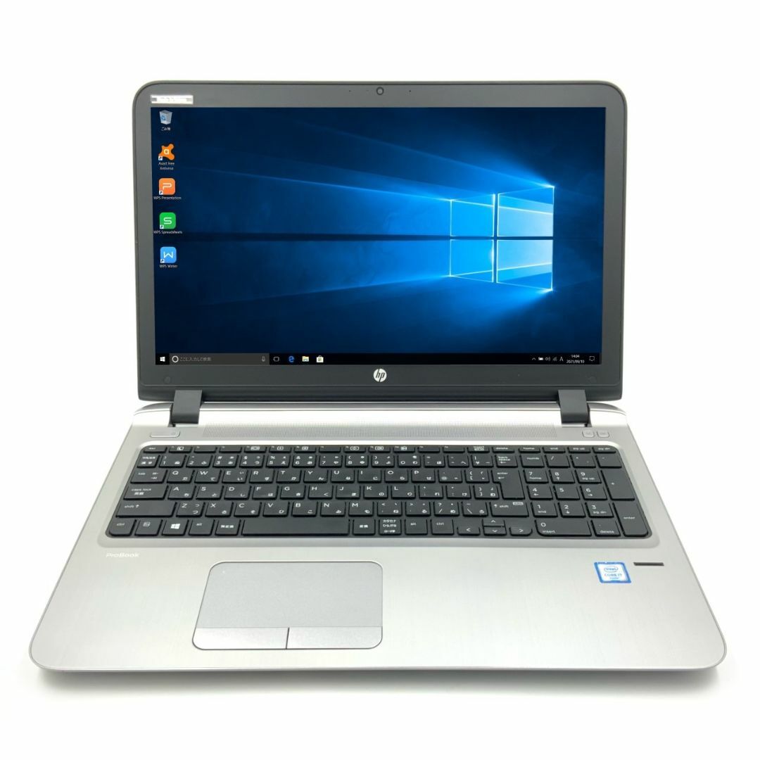【Core i7搭載】【WEBカメラ付き テレワークOK】 HP ProBook 450 G3 Notebook PC 第6世代 Core i7 6500U 8GB SSD120GB スーパーマルチ Windows10 64bit WPSOffice 15.6インチ フルHD カメラ 無線LAN パソコン ノートパソコン PC Notebook