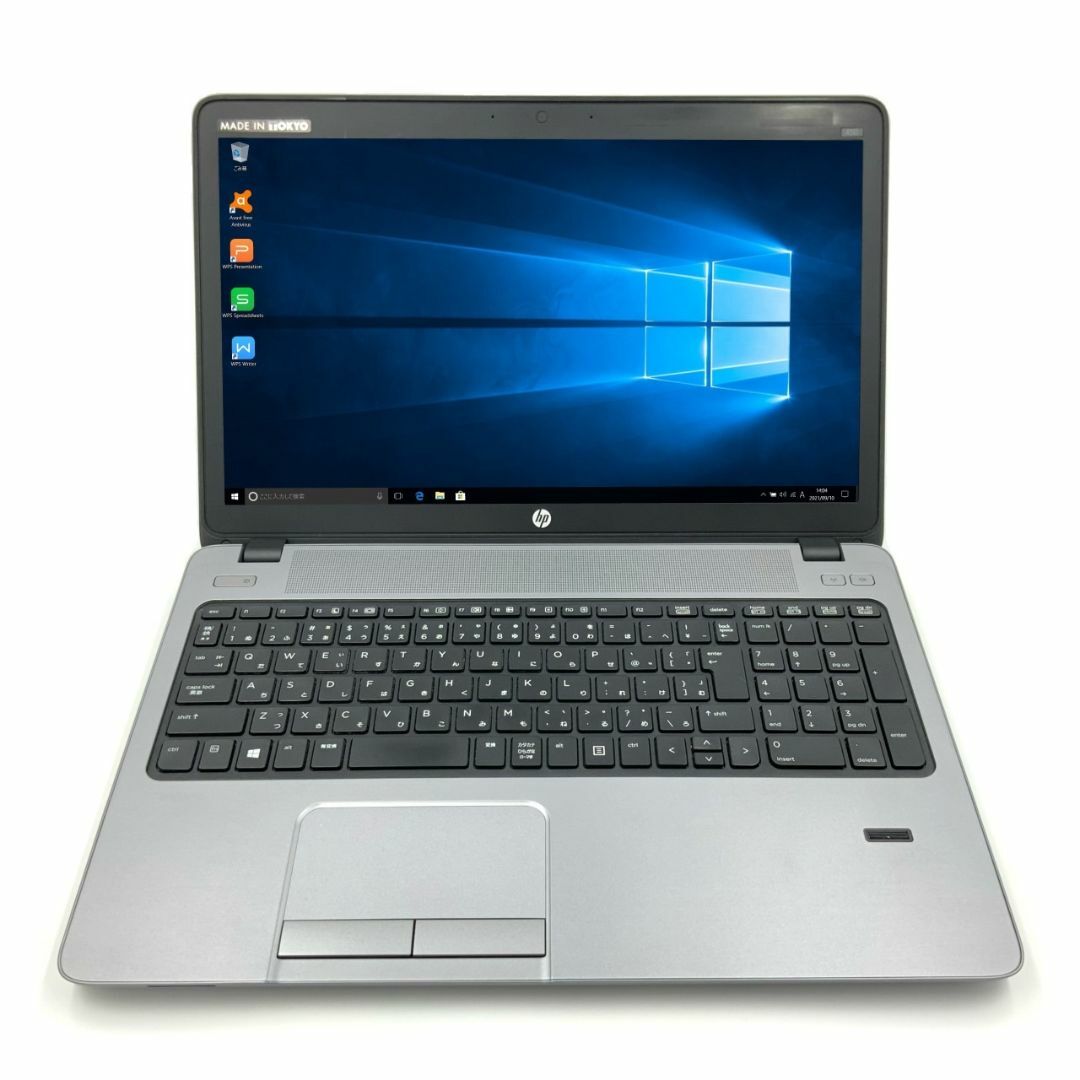 【定番の15.6インチ】 【スタイリッシュノート】 HP ProBook 450 G1 Notebook PC 第4世代 Core i7 4600M 4GB HDD250GB DVD-ROM Windows10 64bit WPSOffice 15.6インチ 無線LAN パソコン ノートパソコン PC Notebook