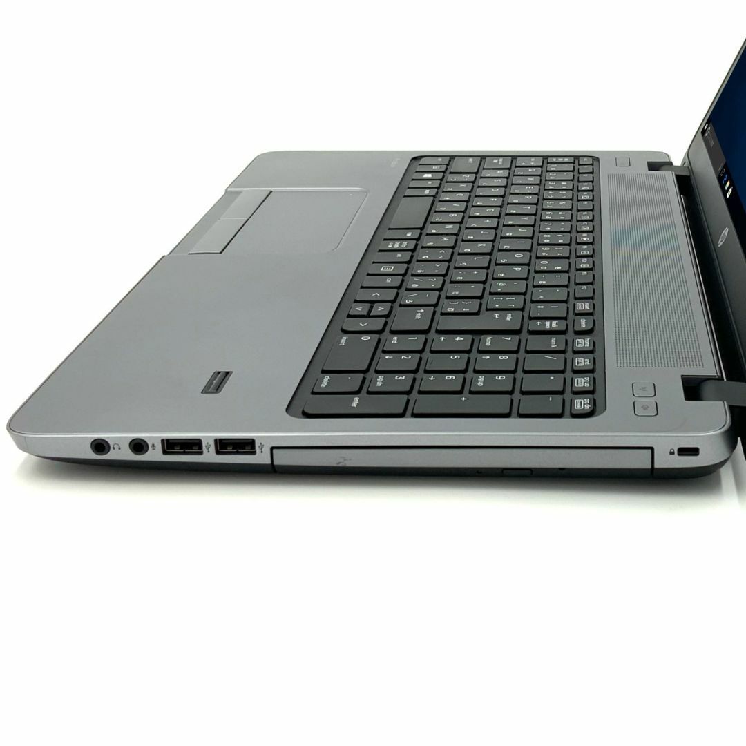 【定番の15.6インチ】 【スタイリッシュノート】 HP ProBook 450 G1 Notebook PC 第4世代 Core i3 4000M  4GB HDD250GB DVD-ROM Windows10 64bit WPSOffice 15.6インチ 無線LAN 中古パソコン ノートパソコン  ...