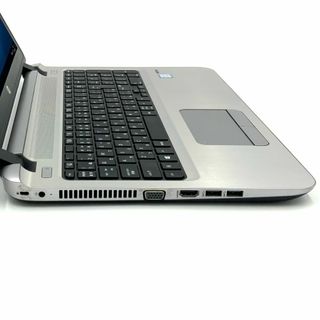 【Core i7搭載】【WEBカメラ付き テレワークOK】 HP ProBook 450 G3 Notebook PC 第6世代 Core i7 6500U 4GB HDD250GB DVD-ROM Windows10 64bit WPSOffice 15.6インチ フルHD カメラ 無線LAN パソコン ノートパソコン PC Notebook