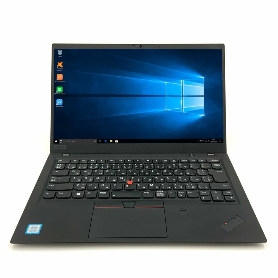 質量約約113kg【質量わずか1.13kg】 【薄さ15.95mm】 Lenovo ThinkPad X1 Carbon（2018モデル） 第8世代 Core i5 8250U 8GB 新品SSD480GB Windows10 64bit WPSOffice 14インチ フルHD カメラ 無線LAN パソコン ノートパソコン PC モバイルノート Notebook