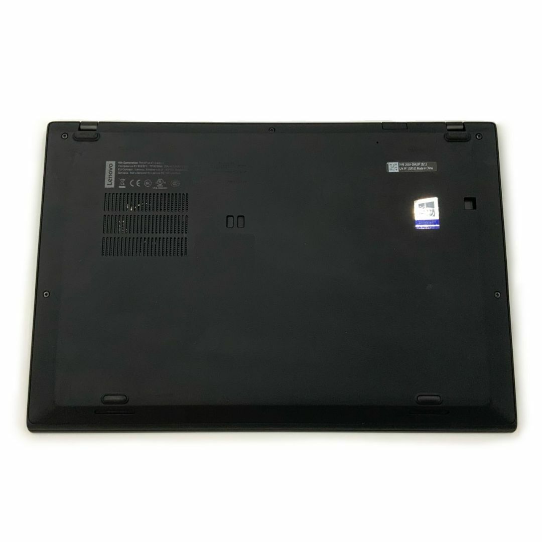 【質量わずか1.13kg】 【薄さ15.95mm】 Lenovo ThinkPad X1 Carbon（2018モデル） 第8世代 Core i5 8250U 8GB SSD120GB Windows10 64bit WPSOffice 14インチ フルHD カメラ 無線LAN パソコン ノートパソコン PC モバイルノート Notebook
