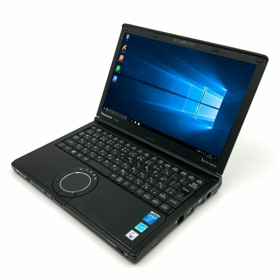 【希少な黒色モデル】 【頑丈レッツノート】 パナソニック Panasonic Let's note CF-SX3 ブラック 第4世代 Core i7 4500U 8GB 新品HDD2TB スーパーマルチ Windows10 64bit WPSOffice 12.1インチ カメラ 無線LAN パソコン ノートパソコン PC モバイルノート