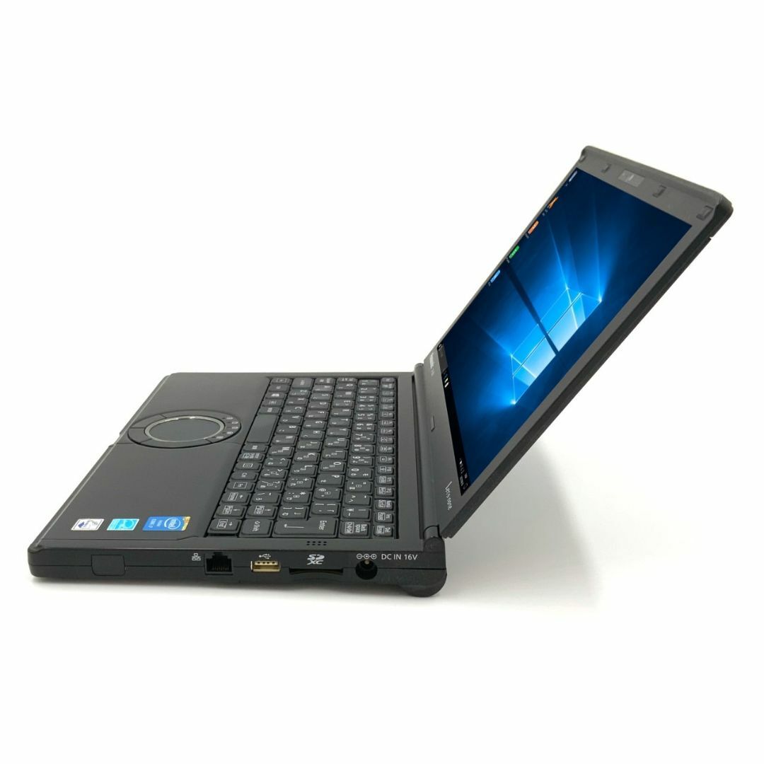 【希少な黒色モデル】 【頑丈レッツノート】 パナソニック Panasonic Let's note CF-SX3 ブラック 第4世代 Core i7 4500U 8GB 新品HDD2TB スーパーマルチ Windows10 64bit WPSOffice 12.1インチ カメラ 無線LAN パソコン ノートパソコン PC モバイルノート 3