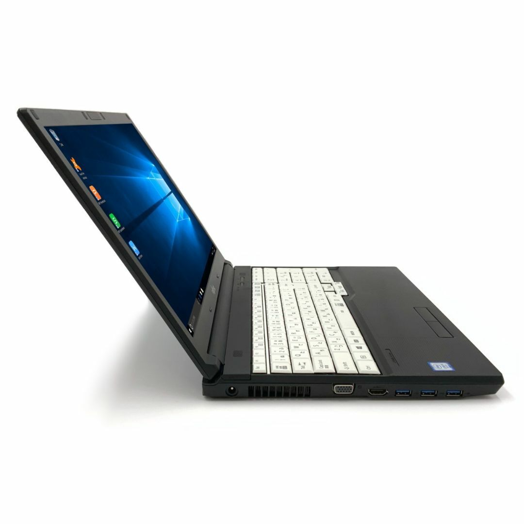 【迷ったらコレ！定番ノート】 富士通 FUJITSU LIFEBOOK A577 第7世代 Core i5 7300U 4GB 新品SSD4TB DVD-ROM Windows10 64bit WPSOffice 15.6インチ テンキー 無線LAN パソコン ノートパソコン PC Notebook