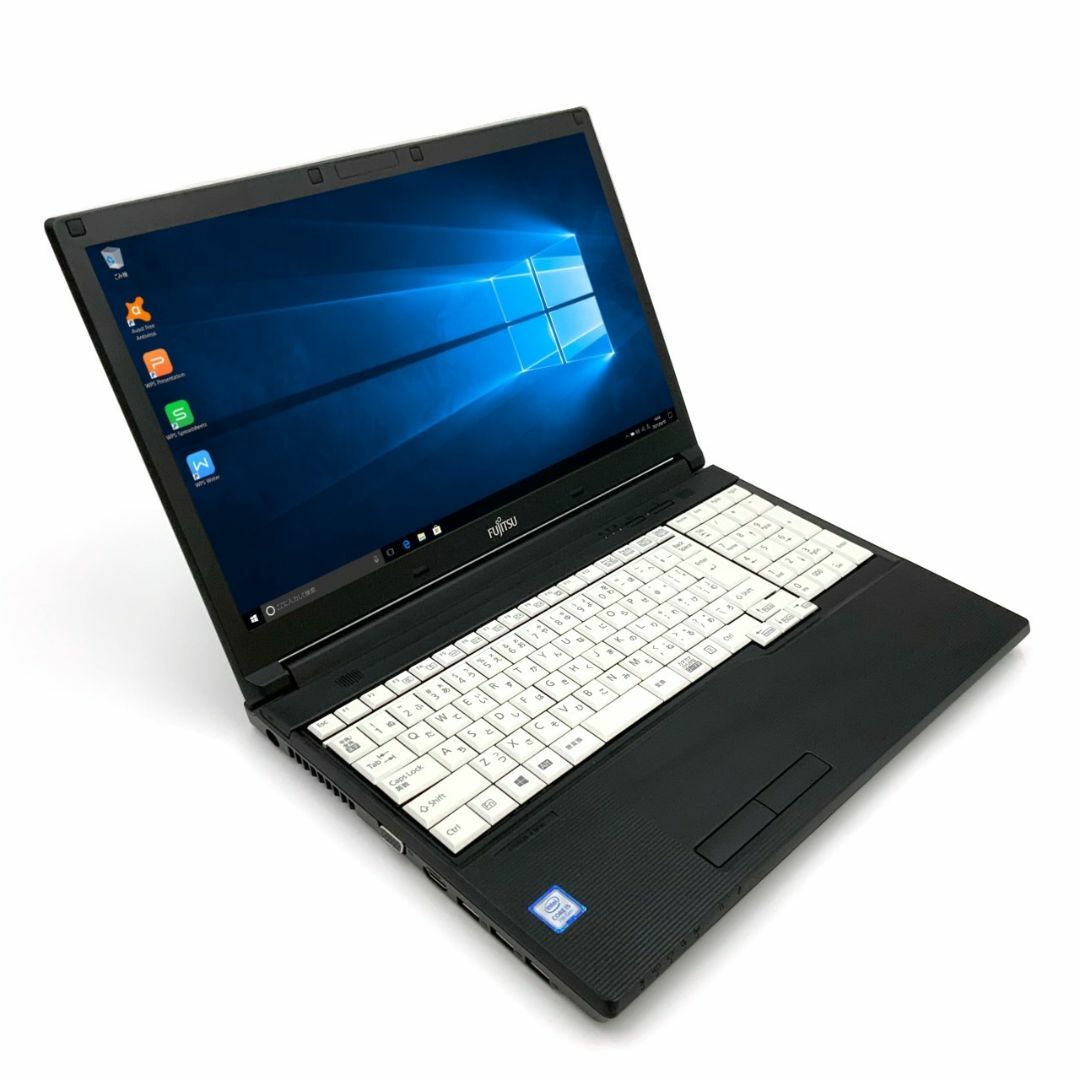 【迷ったらコレ！定番ノート】 富士通 FUJITSU LIFEBOOK A577 第7世代 Core i5 7300U 32GB 新品SSD240GB スーパーマルチ Windows10 64bit WPSOffice 15.6インチ テンキー 無線LAN パソコン ノートパソコン PC Notebook 2