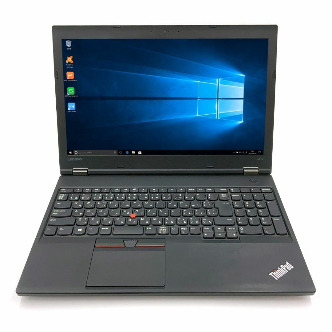 【迷ったらコレ！定番ノート】 Lenovo ThinkPad L570 第6世代 Celeron 3955U 4GB HDD250GB スーパーマルチ Windows10 64bit WPSOffice 15.6インチ HD テンキー 無線LAN パソコン ノートパソコン PC Notebookのサムネイル