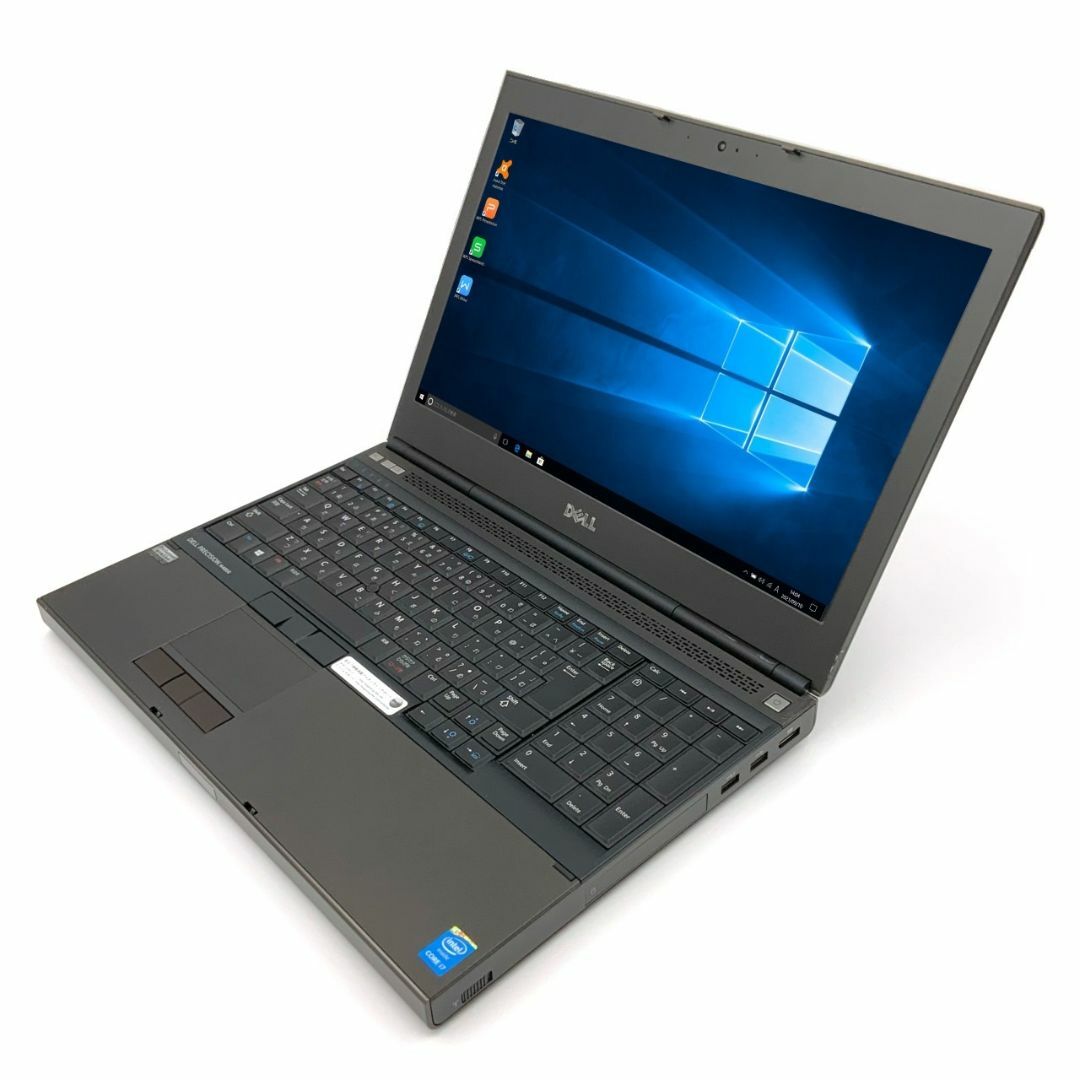 【最上位ワークステーション】 【クリエイティブな作業にも】 Dell Precision M4800 Mobile Workstation モバイルワークステーション 第4世代 Core i7 4810MQ 16GB HDD320GB Windows10 64bit WPSOffice 15.6インチ フルHD カメラ 無線LAN ノートパソコン PC 1