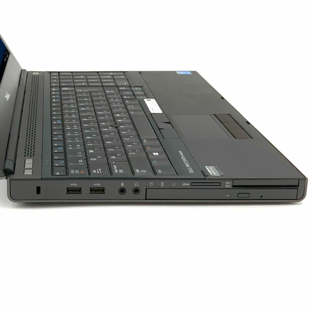 【最上位ワークステーション】 【クリエイティブな作業にも】 Dell Precision M4800 Mobile Workstation モバイルワークステーション 第4世代 Core i7 4810MQ 8GB 新品HDD1TB Windows10 64bit WPSOffice 15.6インチ フルHD カメラ 無線LAN ノートパソコン PC 6