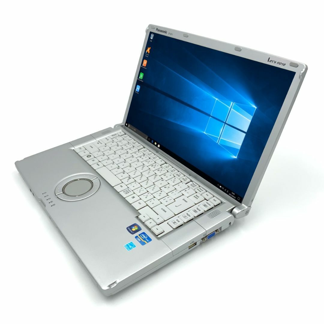 【大画面レッツノート】 【日本製】 パナソニック Panasonic Let's note CF-B11 第3世代  Core i3 3120M 4GB HDD250GB スーパーマルチ 無線LAN Windows10 64bit WPSOffice 15.6インチ パソコン ノートパソコン PC Notebook