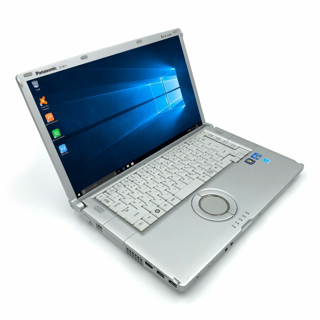 【大画面レッツノート】 【日本製】 パナソニック Panasonic Let's note CF-B11 第3世代 Core i5 3210M 8GB HDD320GB スーパーマルチ 無線LAN Windows10 64bit WPSOffice 15.6インチ パソコン ノートパソコン PC Notebook 2
