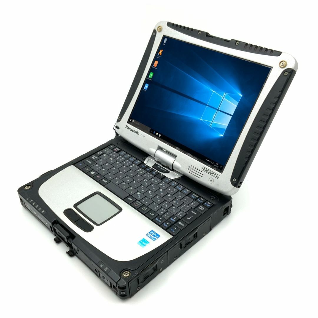 【頑丈】【業務用】パナソニック Panasonic タフブック TOUGHBOOK CF-195W1ACS 第3世代 Core i5 3320M/2.60GHz 4GB 新品SSD240GB 無線LAN Windows10 64bit WPSOffice 10.4インチ XGA タッチパネル ノートパソコン パソコン