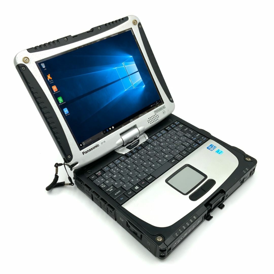 【頑丈】【業務用】パナソニック Panasonic タフブック TOUGHBOOK CF-195W1ACS 第3世代 Core i5 3320M/2.60GHz 4GB 新品SSD240GB 無線LAN Windows10 64bit WPSOffice 10.4インチ XGA タッチパネル ノートパソコン パソコン