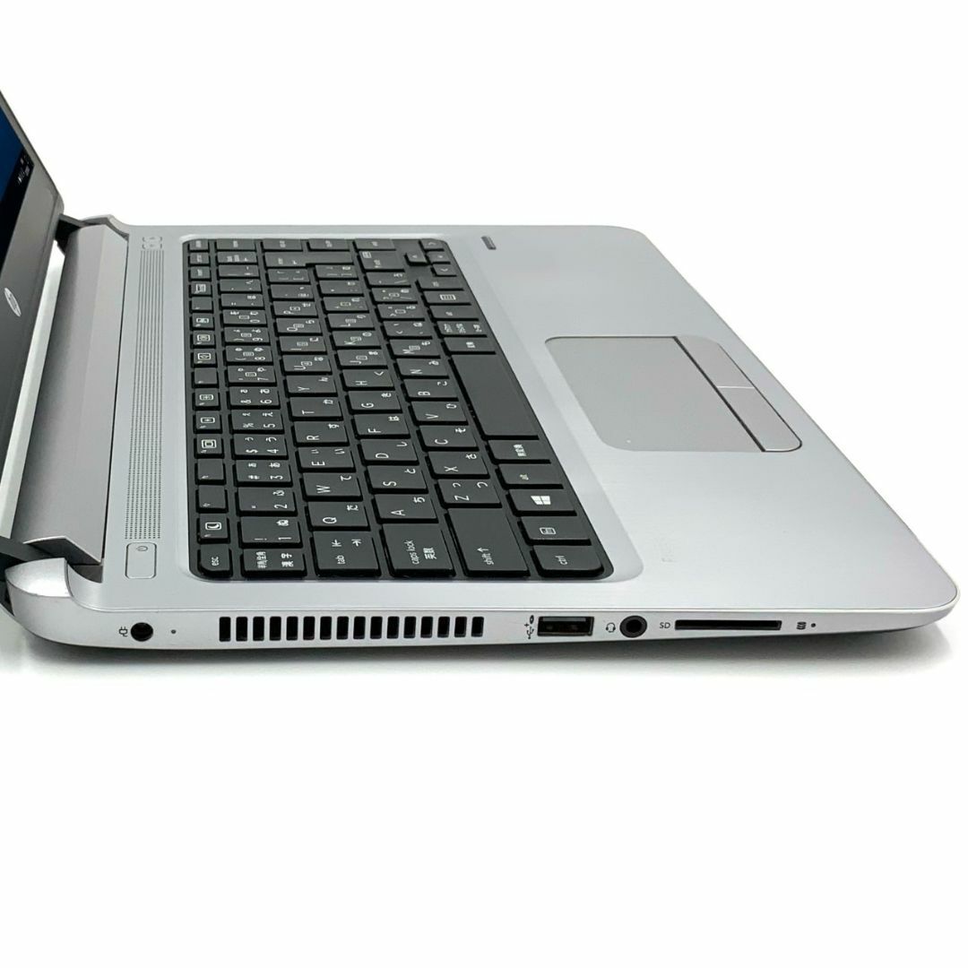 【持ち運びに便利】【スタイリッシュノート】【小型】【軽量】 HP ProBook 430 G3 第6世代 Core i5 6200U/2.30GHz 4GB HDD250GB Windows10 64bit WPSOffice 13.3インチ HD カメラ 無線LAN パソコン モバイルノート ノートパソコン PC Notebook 6