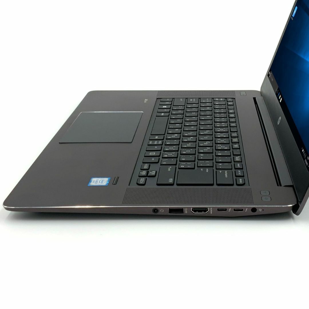 【プロ向け】 【高スペック】 HP ZBook Studio G3 Mobile Workstation モバイルワークステーション 第6世代 Core i7 6700HQ/2.60GHz 4GB SSD240GB M.2 NVMe Windows10 64bit WPSOffice 15.6インチ フルHD カメラ 無線LAN ノートパソコン PC 5