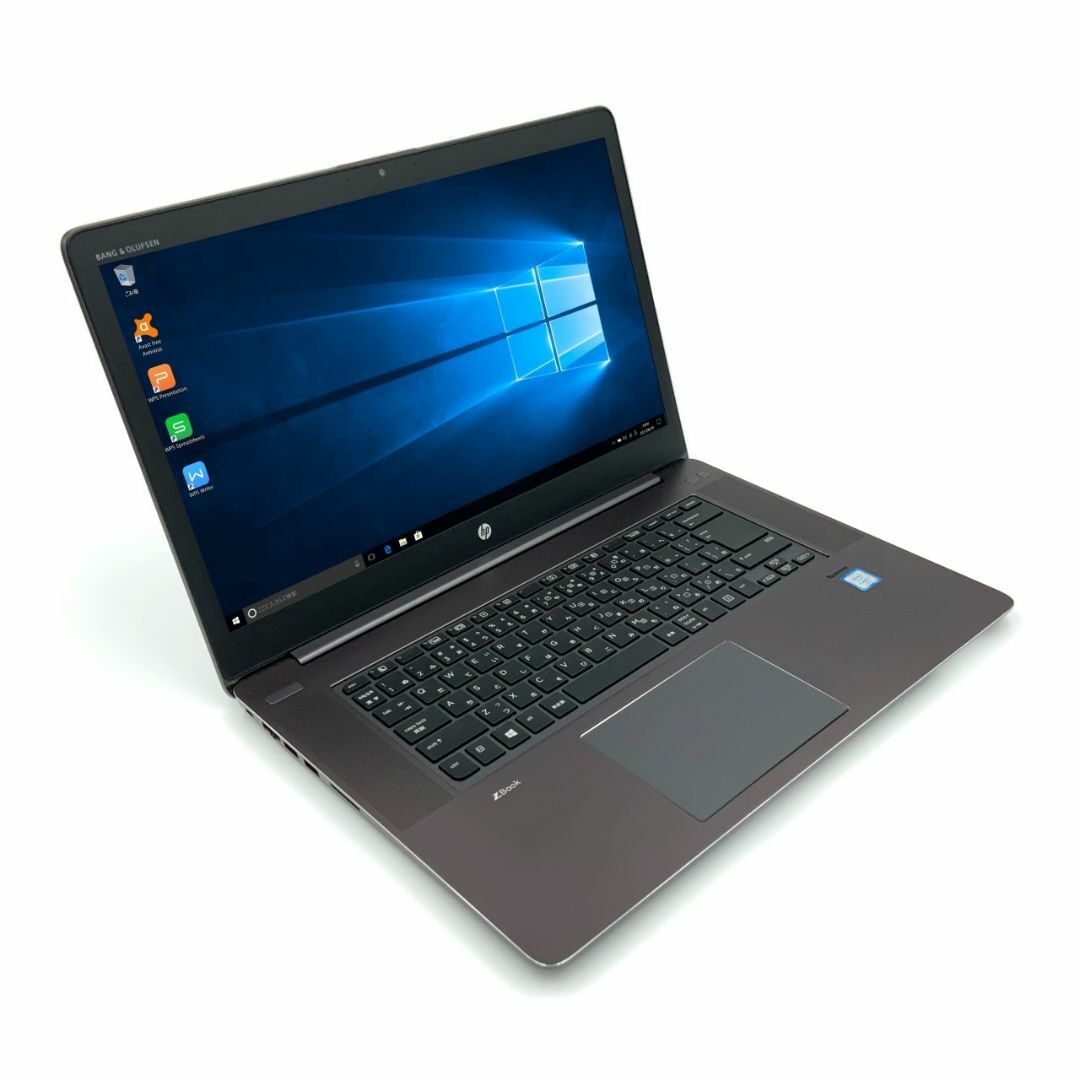 【プロ向け】 【高スペック】 HP ZBook Studio G3 Mobile Workstation モバイルワークステーション 第6世代 Core i7 6700HQ/2.60GHz 32GB 新品SSD2TB M.2 NVMe Windows10 64bit WPSOffice 15.6インチ フルHD カメラ 無線LAN ノートパソコン PC 【中古】 スマホ/家電/カメラのPC/タブレット(ノートPC)の商品写真