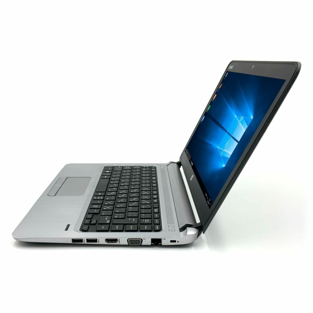 【持ち運びに便利】【スタイリッシュノート】【小型】【軽量】 HP ProBook 430 G3 第6世代 Celeron 3855U/1.60GHz 4GB 新品SSD480GB Windows10 64bit WPSOffice 13.3インチ HD カメラ 無線LAN パソコン モバイルノート ノートパソコン PC Notebook 3