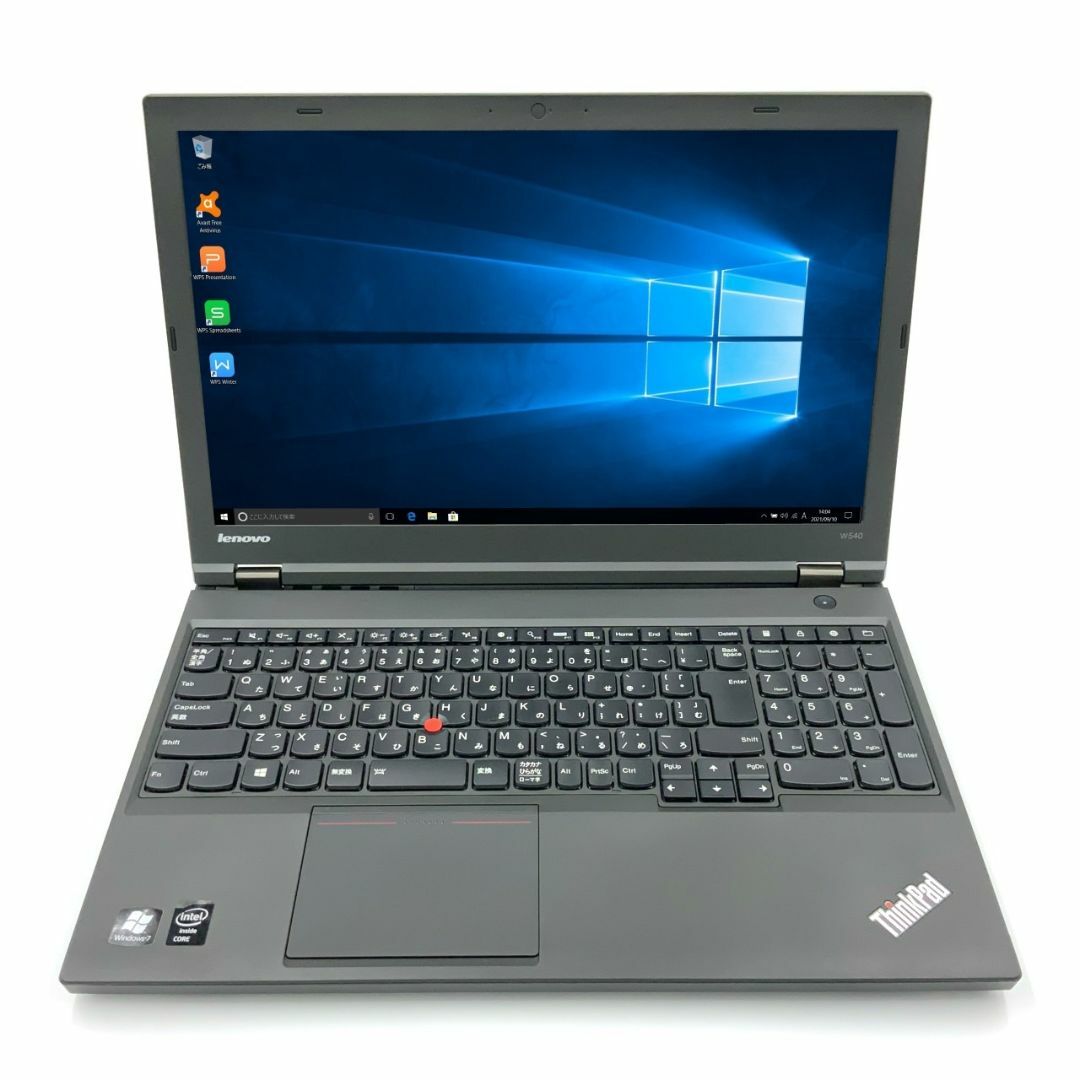 カメラ無し【プロ向け】 【高スペック】 Lenovo ThinkPad W540 Mobile  Workstation モバイルワークステーション 第4世代 Core i5 4210M 16GB 新品SSD120GB スーパーマルチ Windows10 64bit WPSOffice 15.6 フルHD テンキー 無線LAN パソコン ノートパソコン PC Notebook