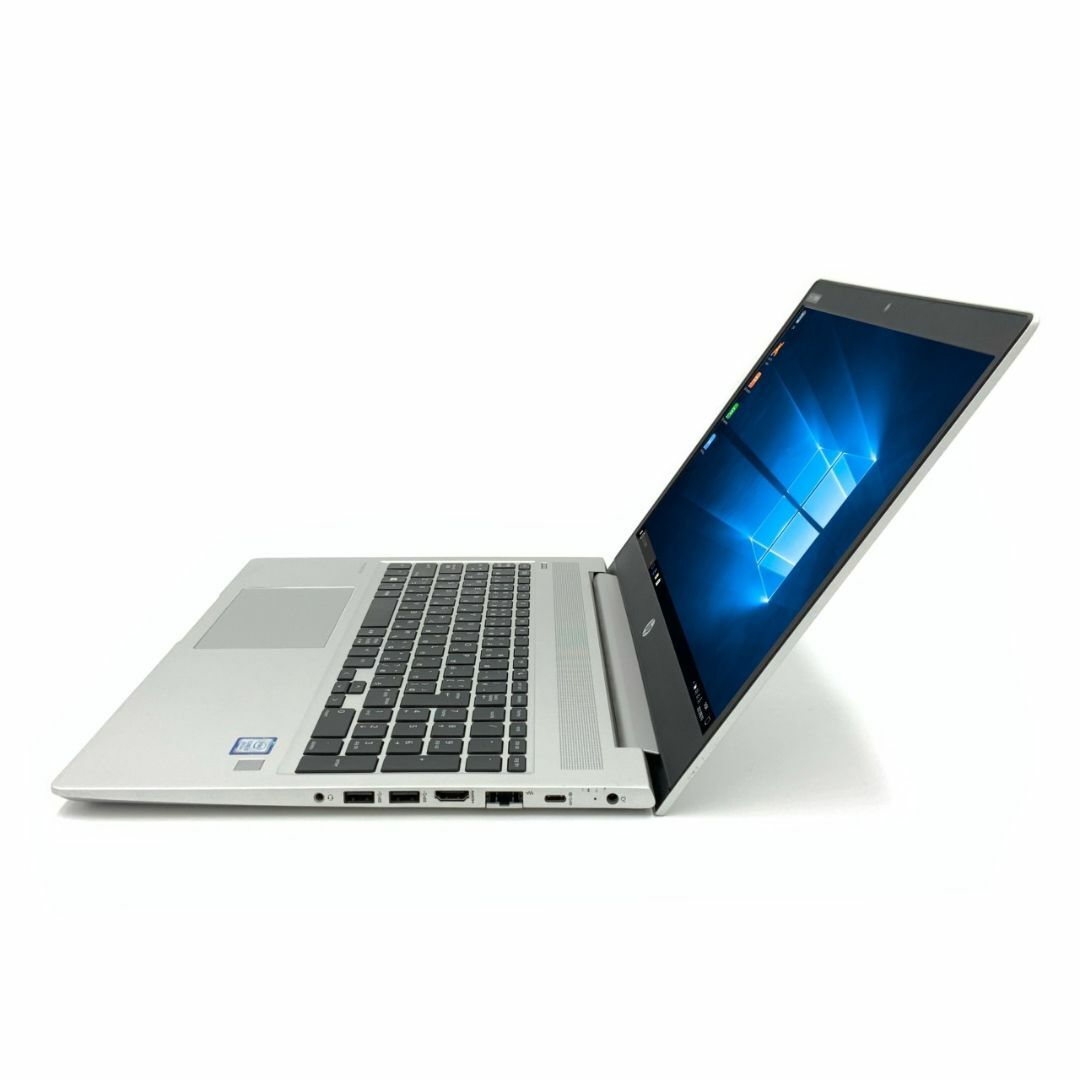 【薄型】【テレワークに最適】 HP ProBook 450 G6 第8世代 Core i5 8265U/1.60GHz 8GB SSD240GB M.2 Windows10 64bit WPSOffice 15.6インチ フルHD カメラ テンキー 無線LAN ノートパソコン PC