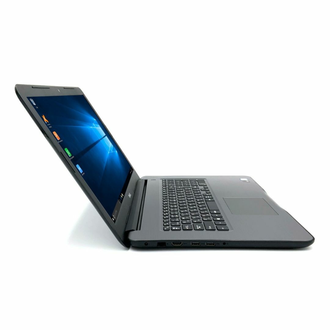 【大画面】 【テレワークに最適】 DELL Inspiron 17 5767 第7世代 Core i7 7500U/2.70GHz 4GB 新品SSD120GB スーパーマルチ Windows10 64bit WPSOffice 17.3インチ フルHD カメラ テンキー 無線LAN パソコン ノートパソコン PC Notebook