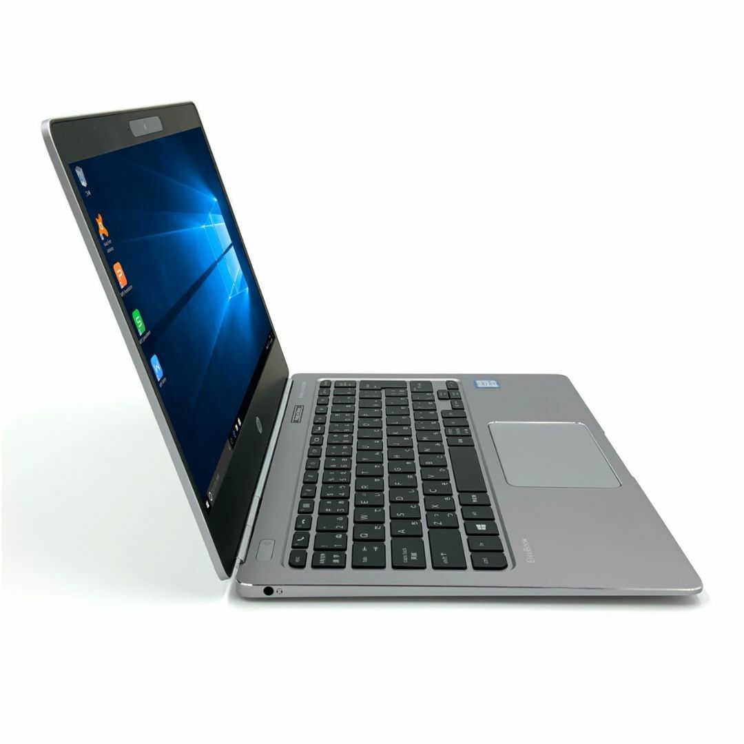 【薄型】 【ファンレス】 HP EliteBook Folio G1 第6世代 Core M5 6Y54/1.10GHz 8GB 新品SSD480GB M.2 Windows10 64bit WPSOffice 12.5インチ フルHD カメラ 無線LAN パソコン ノートパソコン PC モバイルノート Notebook液晶125型フルHD