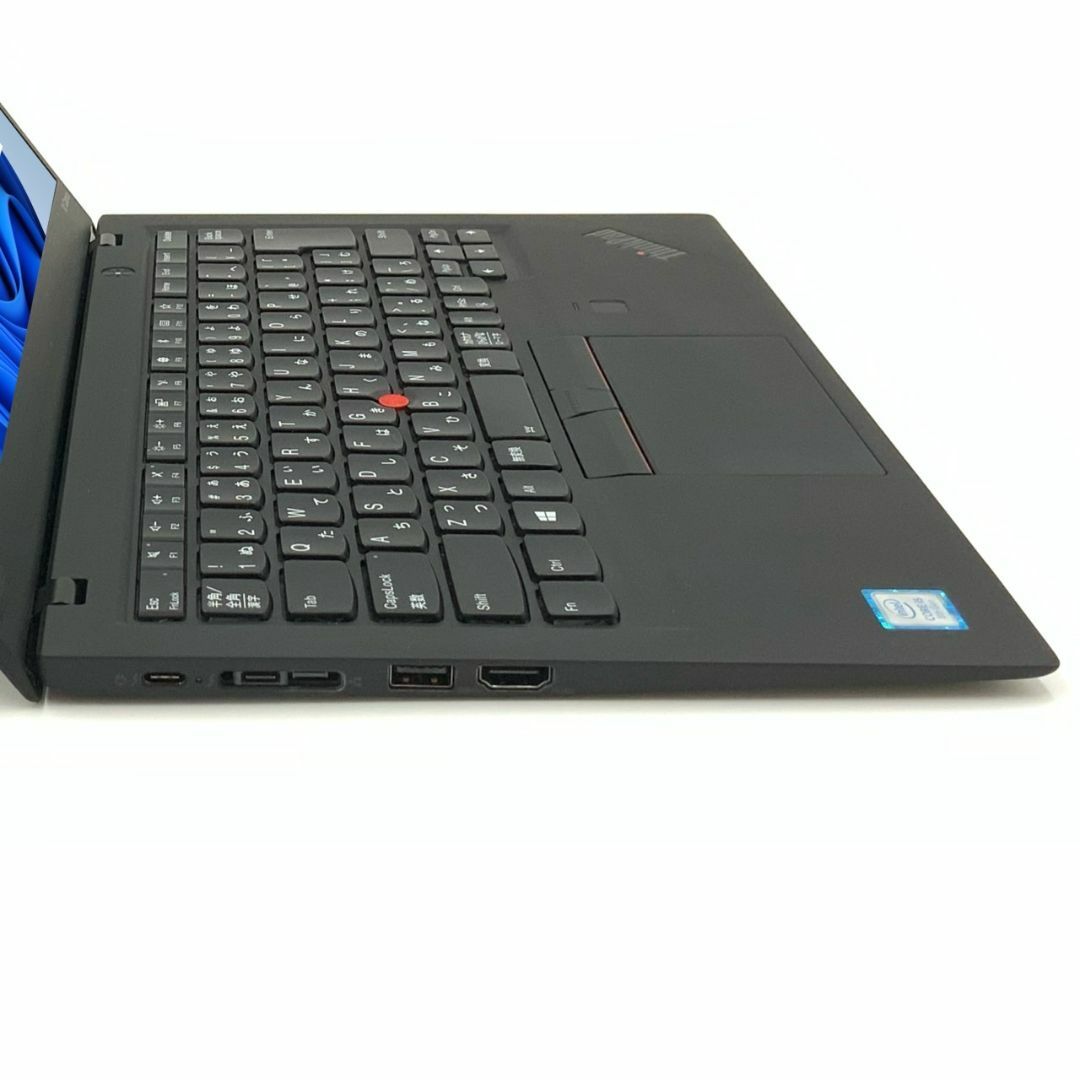 【Windows11】 【質量わずか1.13kg】 【薄さ15.95mm】 Lenovo ThinkPad X1 Carbon（2018モデル） 第8世代 Core i5 8250U 8GB SSD120GB 64bit WPSOffice 14インチ フルHD カメラ 無線LAN パソコン ノートパソコン PC モバイルノート Notebook