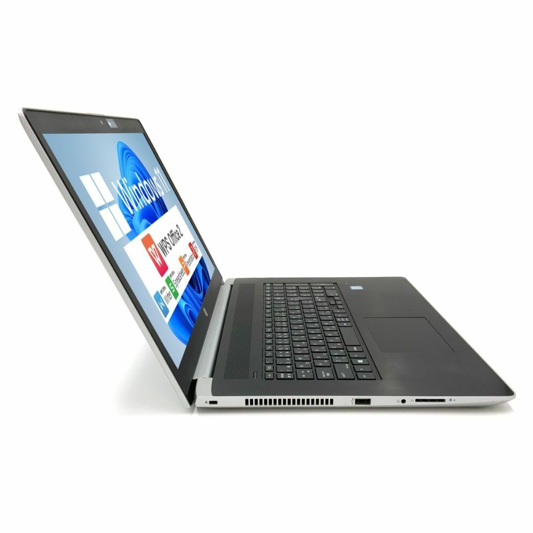 【Windows11】 【大画面17.3インチ】 【高解像度液晶】 HP ProBook 470 G5 第8世代 Core i5 8250U 4GB 新品SSD2TB 64bit WPSOffice 17.3インチ HD+ カメラ テンキー 無線LAN 中古パソコン ノートパソコン PC Notebook 【中古】 スマホ/家電/カメラのPC/タブレット(ノートPC)の商品写真