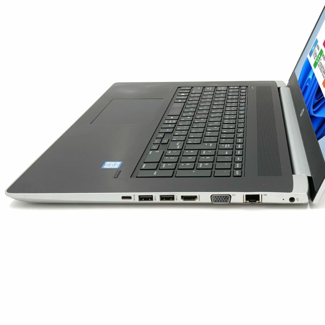 【Windows11】 【大画面17.3インチ】 【高解像度液晶】 HP ProBook 470 G5 第8世代 Core i5 8250U 4GB 新品SSD2TB 64bit WPSOffice 17.3インチ HD+ カメラ テンキー 無線LAN 中古パソコン ノートパソコン PC Notebook 【中古】 スマホ/家電/カメラのPC/タブレット(ノートPC)の商品写真