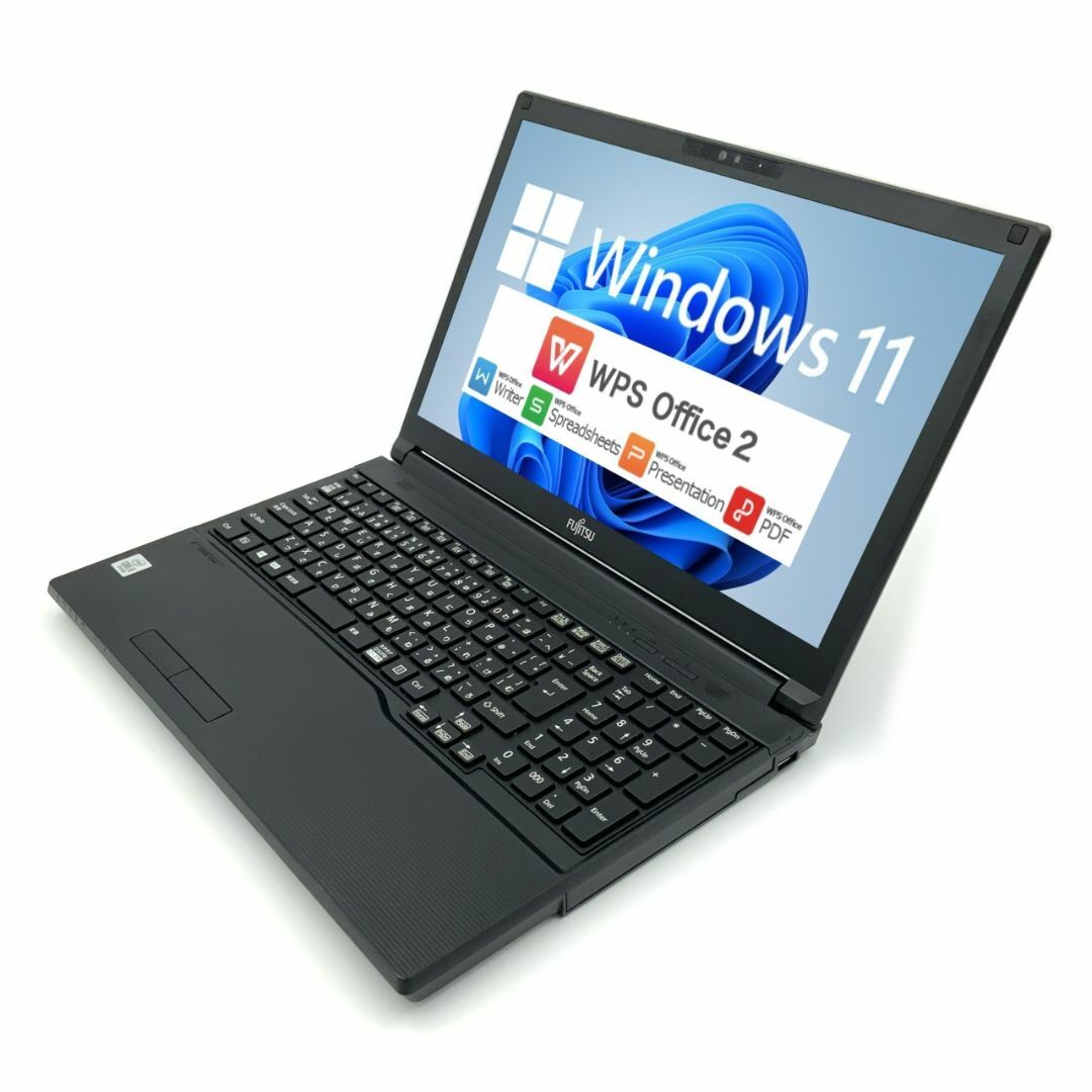 【高年式ノート】 【インテル10世代CPU搭載】 富士通 FUJITSU LIFEBOOK A5510 第10世代 Core i5 10210U 32GB 新品SSD120GB スーパーマルチ Windows10 64bit WPSOffice 15.6インチ HD カメラ テンキー 無線LAN パソコン ノートパソコン PC Notebook