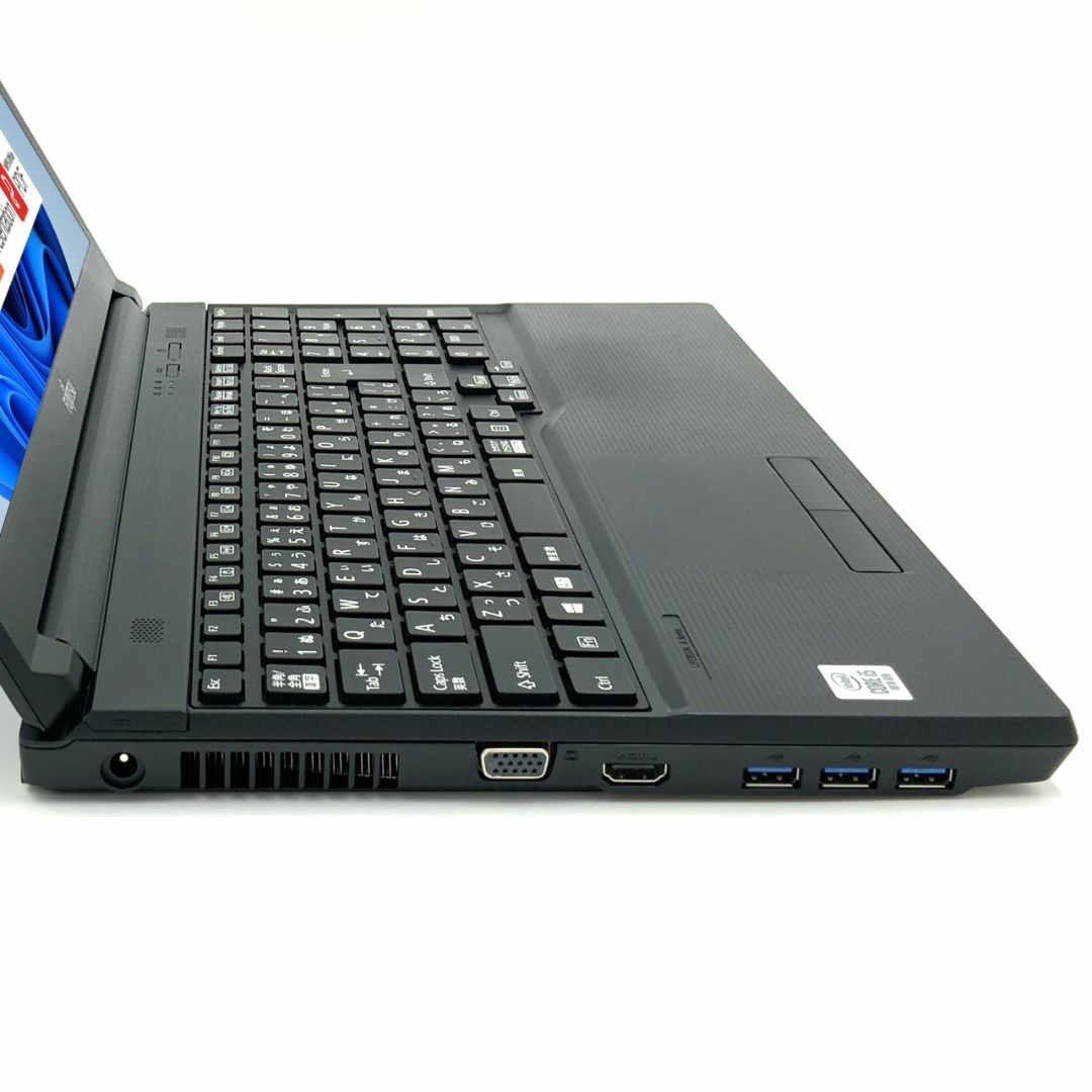【Windows11】 【高年式ノート】 【インテル10世代CPU搭載】 富士通 FUJITSU LIFEBOOK A5510 第10世代 Core i5 10210U 8GB 新品SSD120GB スーパーマルチ 64bit WPSOffice 15.6インチ HD カメラ テンキー 無線LAN パソコン ノートパソコン PC Notebook 6
