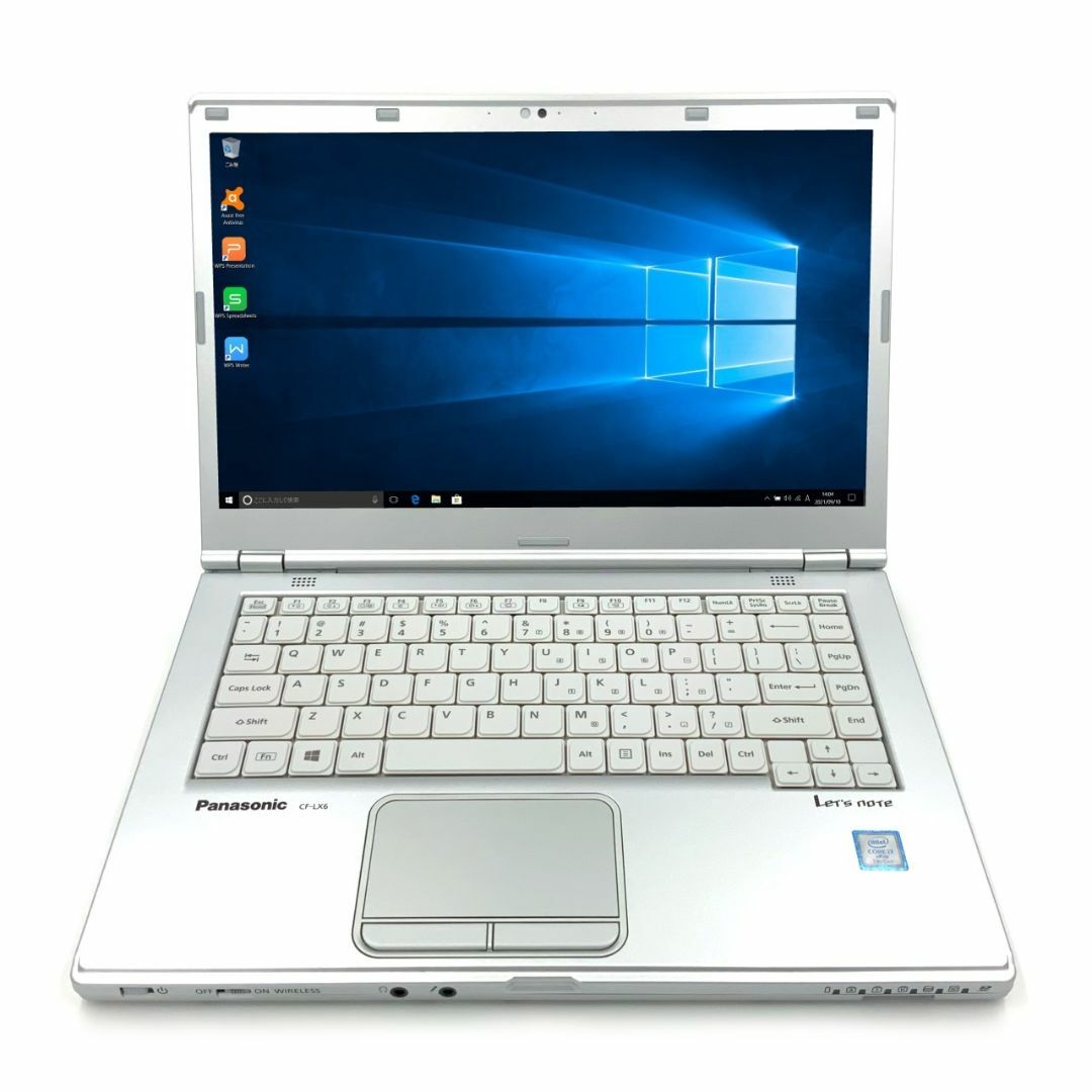 パナソニック Panasonic Let's note CF-LX3 Core i7 16GB HDD250GB スーパーマルチ 無線LAN Windows10 64bitWPSOffice 14インチ  パソコン モバイルノート  ノートパソコン質量約134kgampnbsp