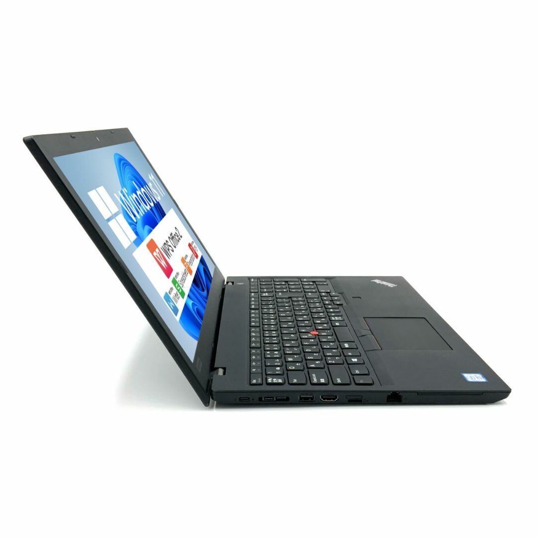 【Windows11】 【迷ったらコレ！】 Lenovo L590 第8世代 Core i5 8265U/1.60GHz 64GB 新品SSD480GB M.2 64bit WPSOffice 15.6インチ HD カメラ テンキー 無線LAN パソコン ノートパソコン PC Notebook