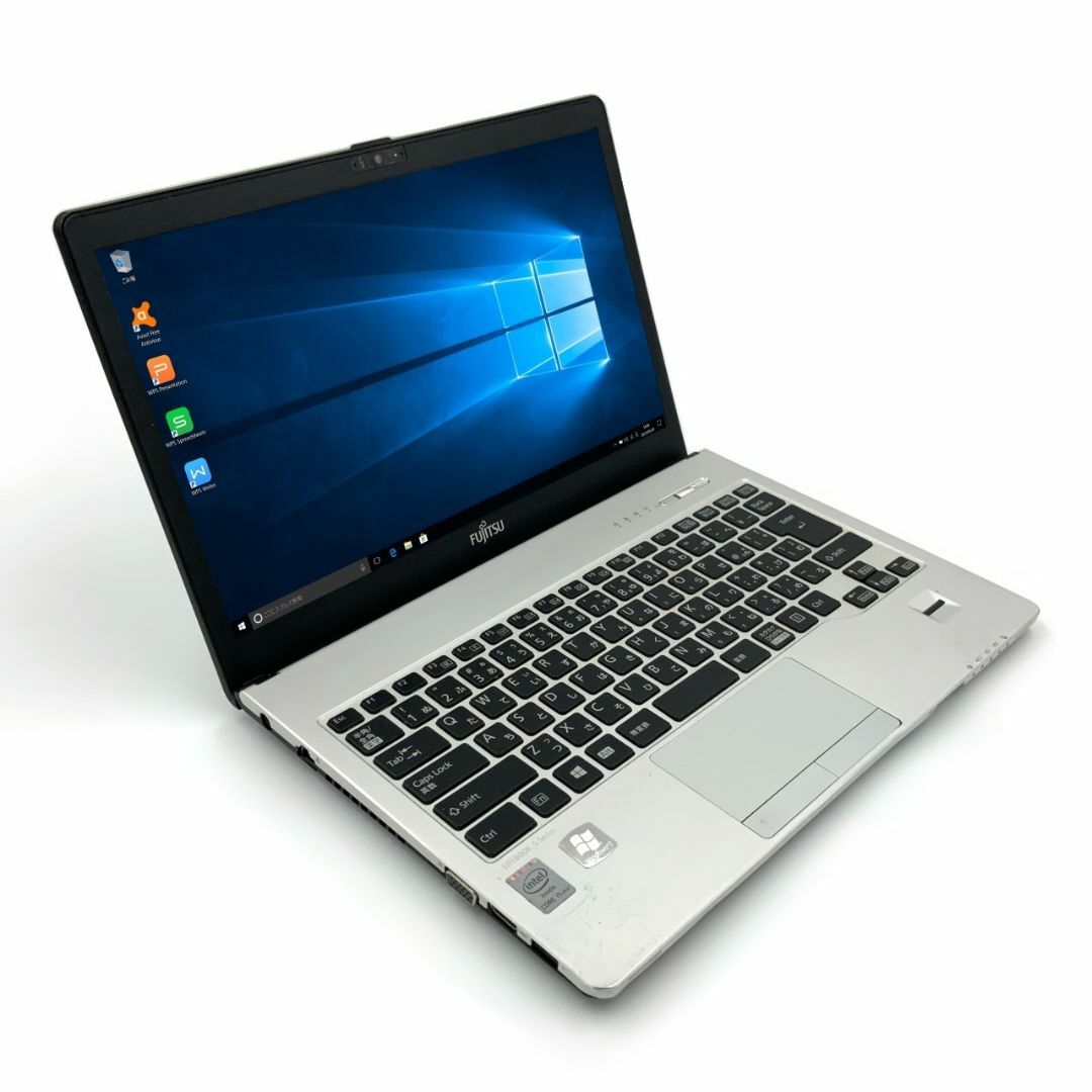 【最長20時間駆動】 【軽量】 富士通 FUJITSU LIFEBOOK S935 第5世代 Core i5 5300U/2.30GHz 4GB HDD500GB Windows10 64bit WPSOffice 13.3インチ フルHD 無線LAN パソコン ノートパソコン モバイルノート PC Notebook 2