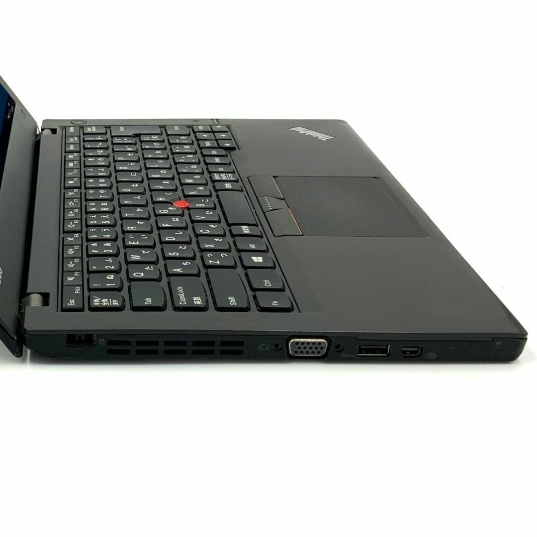 【薄型モバイル】【迷ったらコレ！】 Lenovo ThinkPad X250 第5世代 Core i5 5300U/2.30GHz 4GB HDD250GB Windows10 64bit WPSOffice 12.5インチ HD カメラ 無線LAN 中古パソコン ノートパソコン モバイルノート PC Notebook 【中古】 スマホ/家電/カメラのPC/タブレット(ノートPC)の商品写真