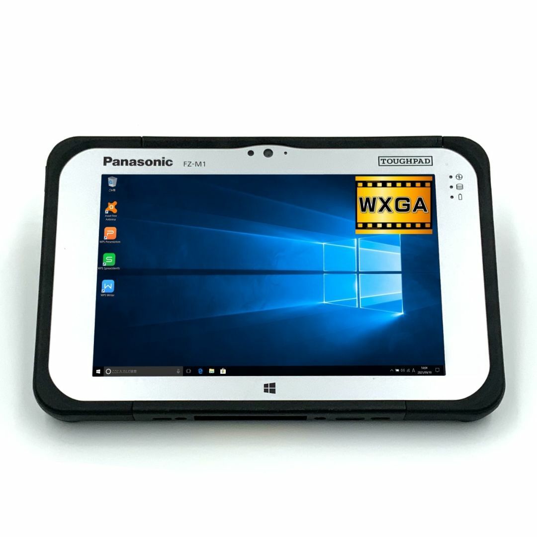 【業務用】【軽量550g 7インチ】パナソニック Panasonic タフパッド TOUGHPAD FZ-M1 第4世代 Core i5 4302Y/1.60GHz 4GB 新品SSD480GB M.2 Windows10 64bit WPSOffice 7インチ WXGA カメラ 無線LAN ノートパソコン モバイルノート PC Notebook液晶7型WXGA