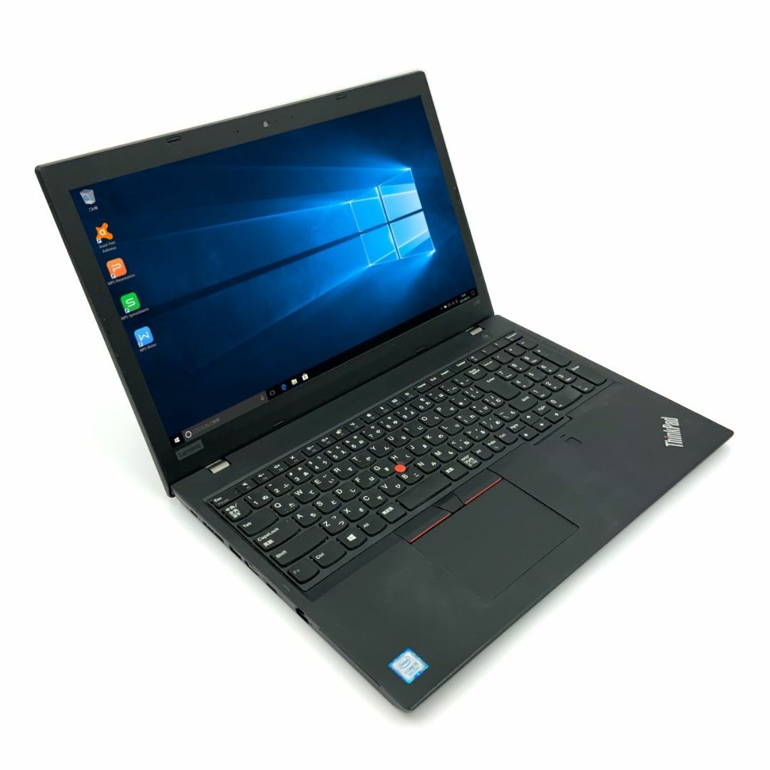 【薄型】【迷ったらコレ！】 Lenovo ThinkPad L580 第8世代 Core i5 8250U/1.60GHz 32GB 新品SSD240GB Windows10 64bit WPSOffice 15.6インチ HD カメラ テンキー 無線LAN パソコン ノートパソコン PC Notebook 2