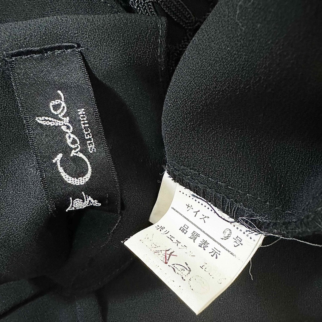 昭和 レトロ 上品 刺繍 レース ノーカラー ゴシック ブラウス シャツ カーデ レディースのトップス(シャツ/ブラウス(長袖/七分))の商品写真
