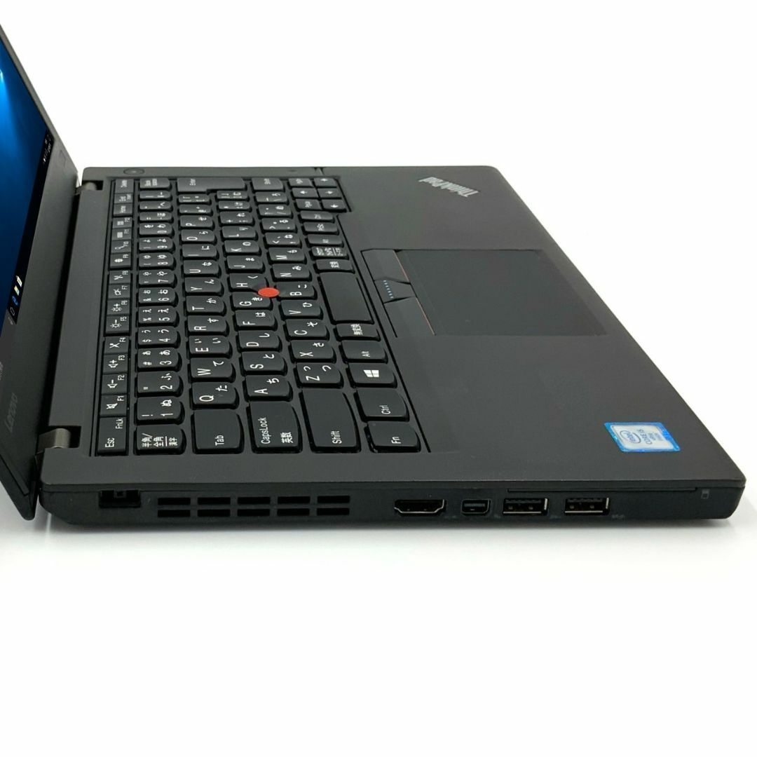 【軽量】【モバイルノート】 Lenovo ThinkPad X260 第6世代 Core i5 6200U/2.30GHz 4GB 新品SSD120GB Windows10 64bit WPSOffice 12.5インチ HD カメラ 無線LAN パソコン ノートパソコン モバイルノート PC Notebook