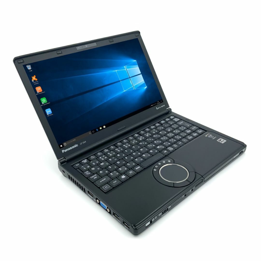 【希少黒色】【超軽量】パナソニック Panasonic Let's note CF-SX4 ブラック 第5世代 Core i7 5500U/2.40GHz 4GB 新品SSD480GB スーパーマルチ 無線LAN Windows10 64bit WPSOffice 12.1インチ HD+ カメラ パソコン モバイルノート ノートパソコン PC Notebook