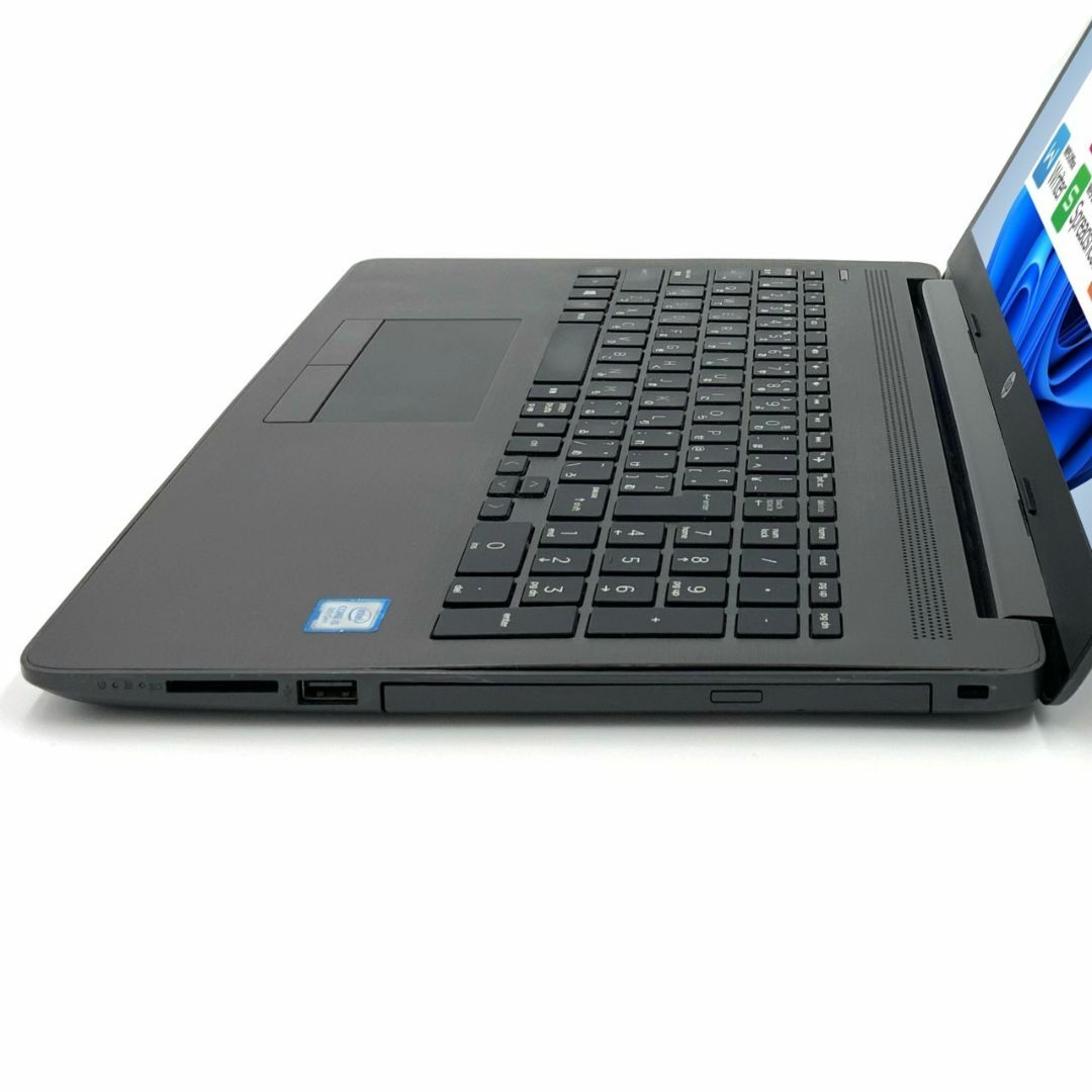 【Windows11】【新入荷】【スタイリッシュ】 HP 250 G7 第8世代 Core i5 8265U/1.60GHz 4GB 新品SSD120GB スーパーマルチ 64bit WPSOffice 15.6インチ HD カメラ テンキー 無線LAN パソコン ノートパソコン PC Notebook 5