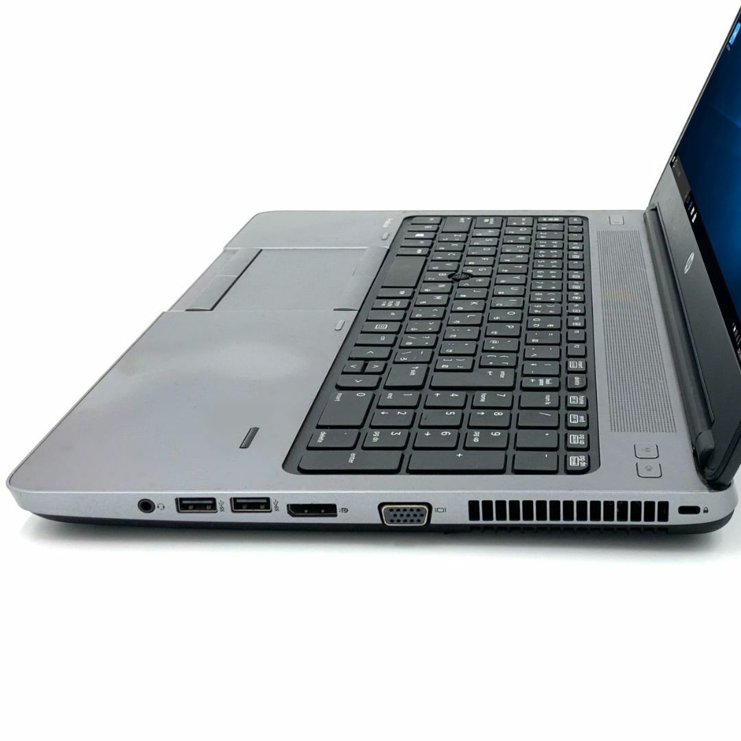 【スタイリッシュ】 【テレワーク】 HP ProBook 650 G1 第4世代 Core i3 4000M/2.40GHz 16GB HDD250GB スーパーマルチ Windows10 64bit WPSOffice 15.6インチ HD テンキー 無線LAN パソコン ノートパソコン PC Notebook