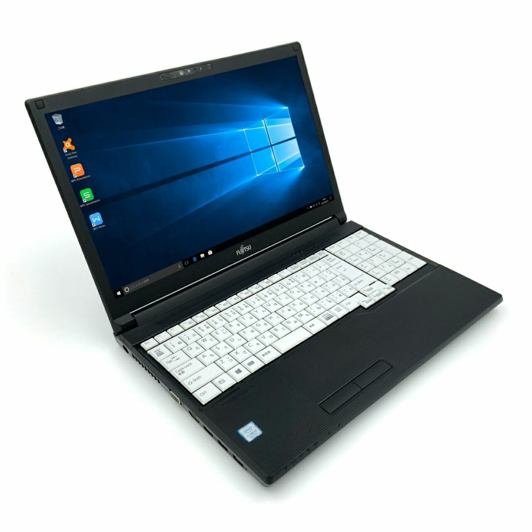 【ドライブ付】【多機能】富士通 FUJITSU LIFEBOOK A579 第8世代 Core i5 8265U/1.60GHz 8GB  新品HDD1TB スーパーマルチ Windows10 64bit WPSOffice 15.6インチ HD カメラ テンキー 無線LAN 中古パソコン  ...