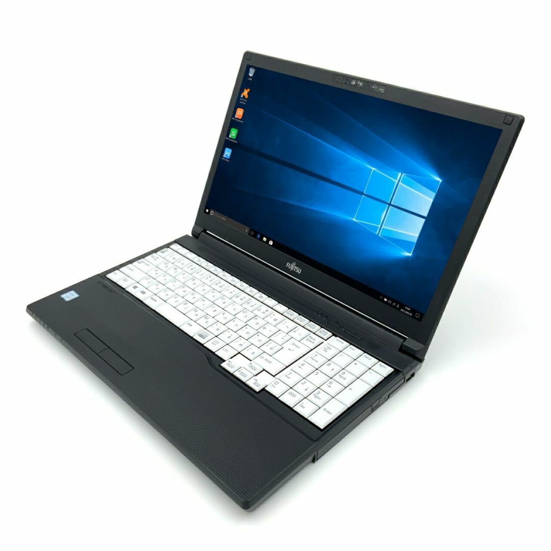 【Windows11】【ドライブ付】【多機能】 富士通 FUJITSU LIFEBOOK A579 第8世代 Core i5 8265U/1.60GHz 8GB 新品HDD2TB スーパーマルチ 64bit WPSOffice 15.6インチ HD カメラ テンキー 無線LAN パソコン ノートパソコン PC Notebook