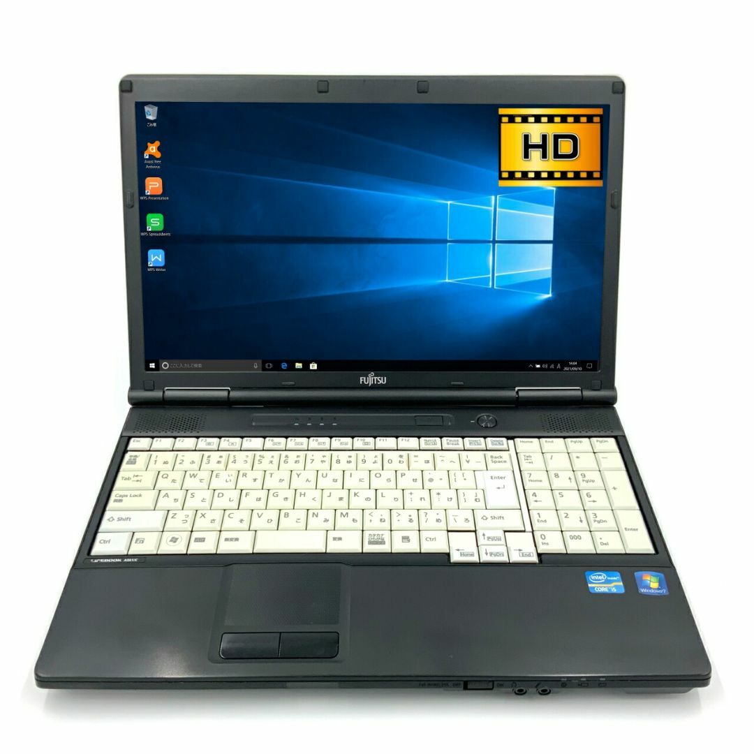 質量約24kg【テンキー】【定番】富士通 FUJITSU LIFEBOOK A561 第2世代 Core i5 2520M/2.50GHz 8GB 新品SSD120GB スーパーマルチ Windows10 64bit WPSOffice 15.6インチ HD テンキー 無線LAN パソコン ノートパソコン PC Notebook