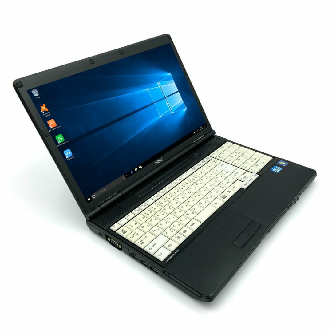 【テンキー】【定番】富士通 FUJITSU LIFEBOOK A561 第2世代 Core i5 2520M/2.50GHz 16GB HDD320GB スーパーマルチ Windows10 64bit WPSOffice 15.6インチ HD テンキー 無線LAN パソコン ノートパソコン PC Notebook 2