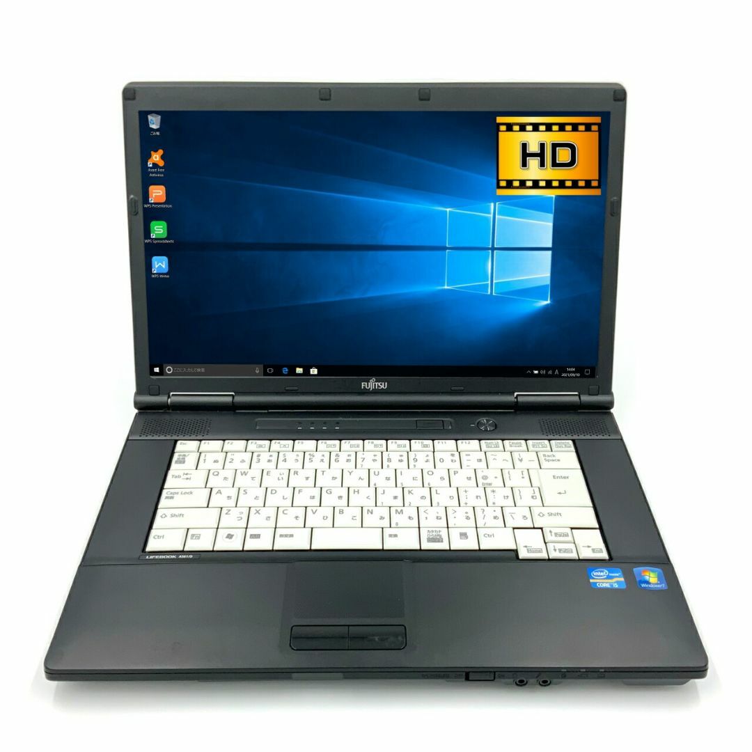 FUJITSU Notebook LIFEBOOK A573 Core i7 4GB 新品SSD480GB スーパーマルチ テンキーあり 無線LAN Windows10 64bitWPS Office 15.6インチ  パソコン  ノートパソコン